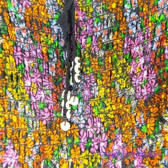 New! Free People Back On‎ Top floral print, size S - Picture 10 of 15